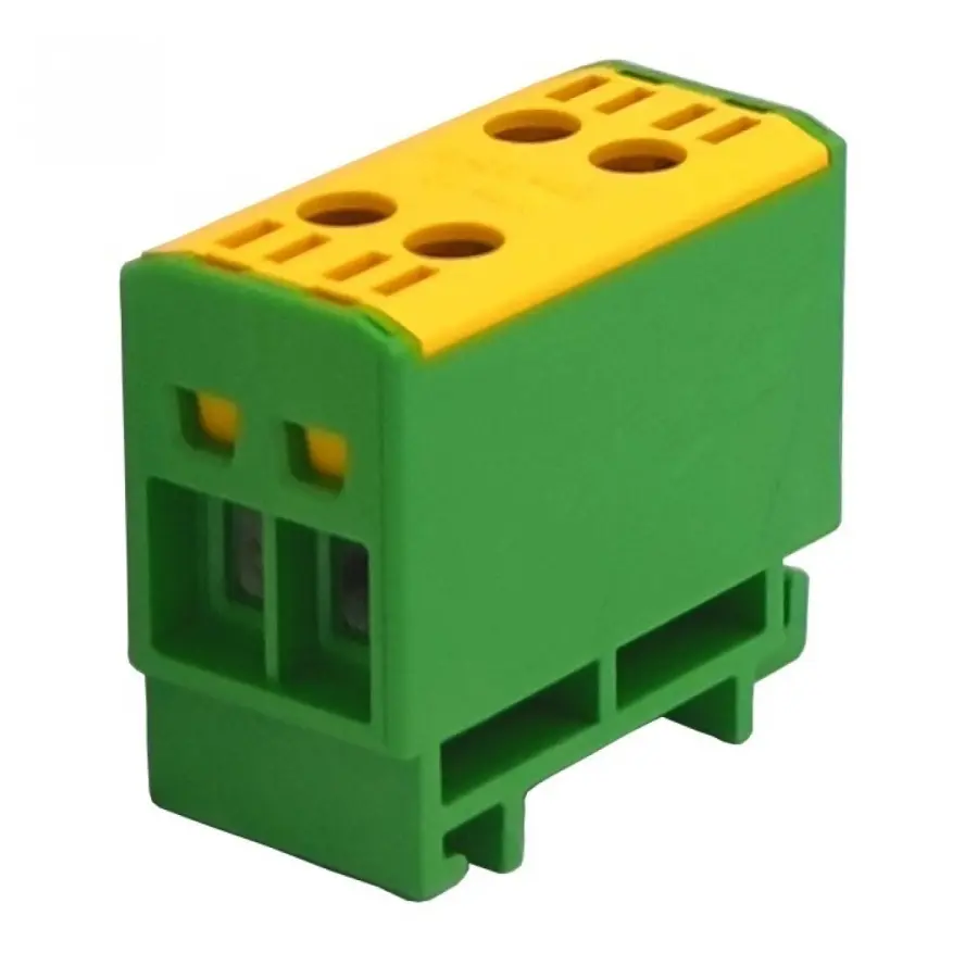 svorka ETB 16/1x2 žluto-zelená